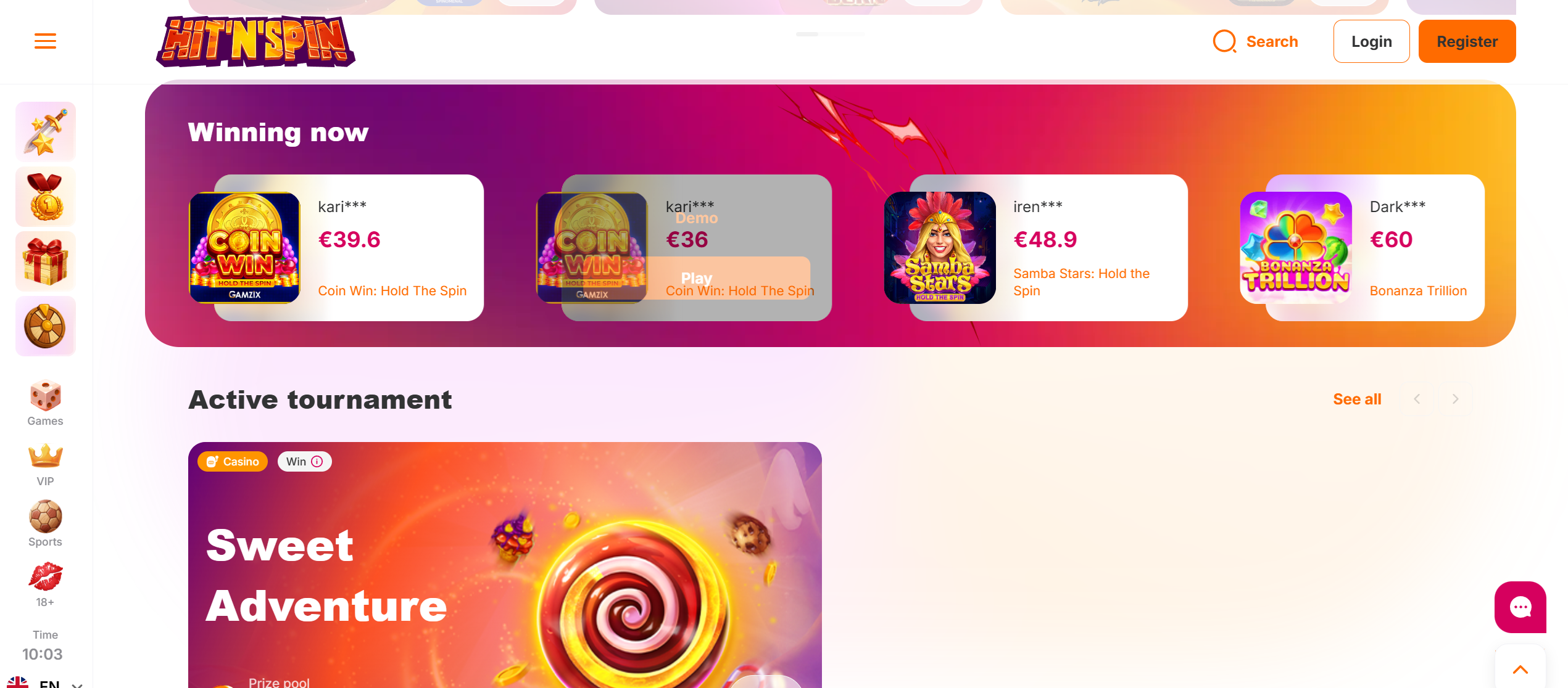 Hit'nSpin Casino